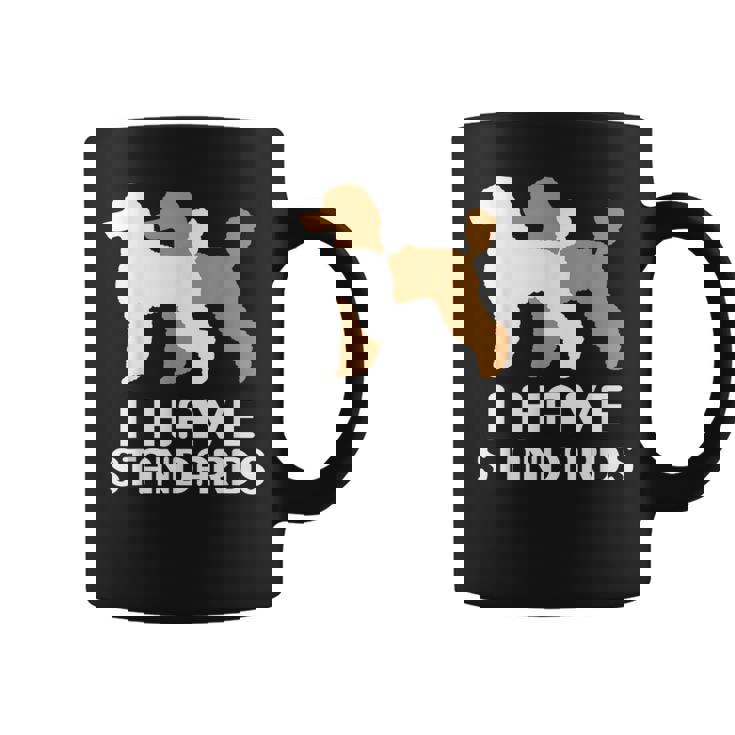 トイプードル I Havetandard プードル コーヒーマグ