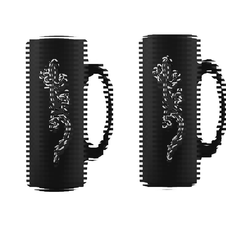 トカゲ《ワンポイント 胸》【どうぶつフレンズ】かわいい 動物 グッズ イラスト 面白い コーヒーマグ