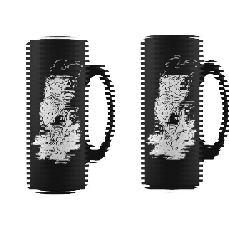 トラウト フィッシング シーバス フィッシャーマン 釣り竿 長袖tシャツ コーヒーマグ