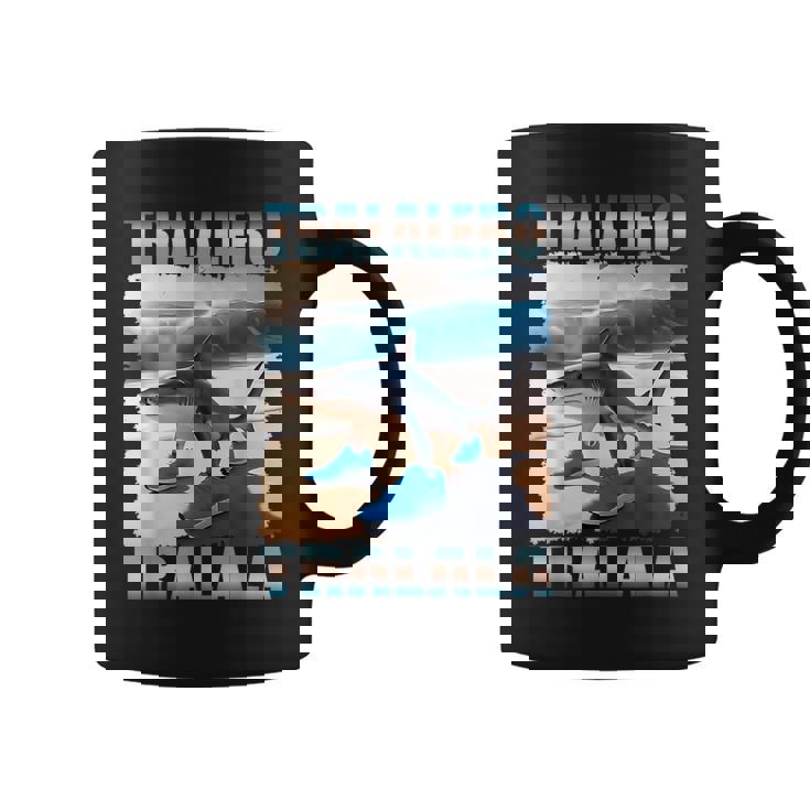 トラレロ トラララ ブートレッグ ブレイン レッド イタリアン ブレイン レッド ミーム コーヒーマグ