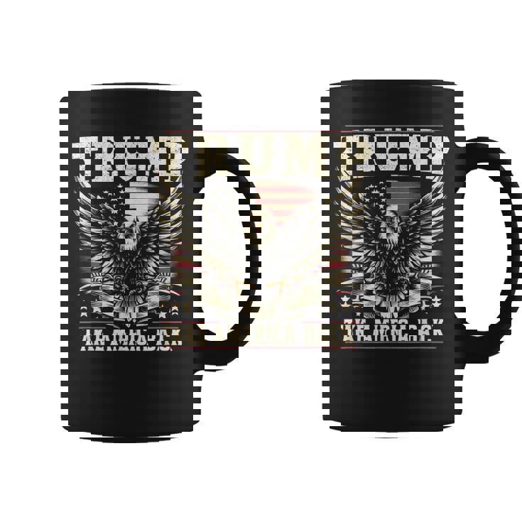 トランプ 2024 テイク・アメリカ・バック トランプ大統領 コーヒーマグ