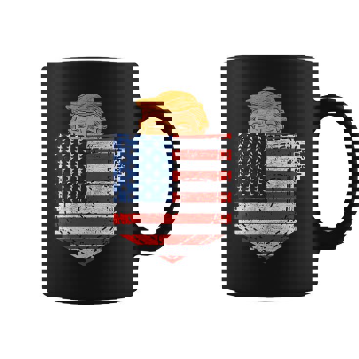 トランプ・イン・ユア・ポケットusa選挙 2024年7月4日のトランプ コーヒーマグ