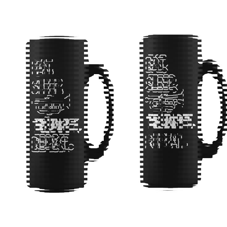 トランペッターのための面白いトランペット格言モチーフ コーヒーマグ