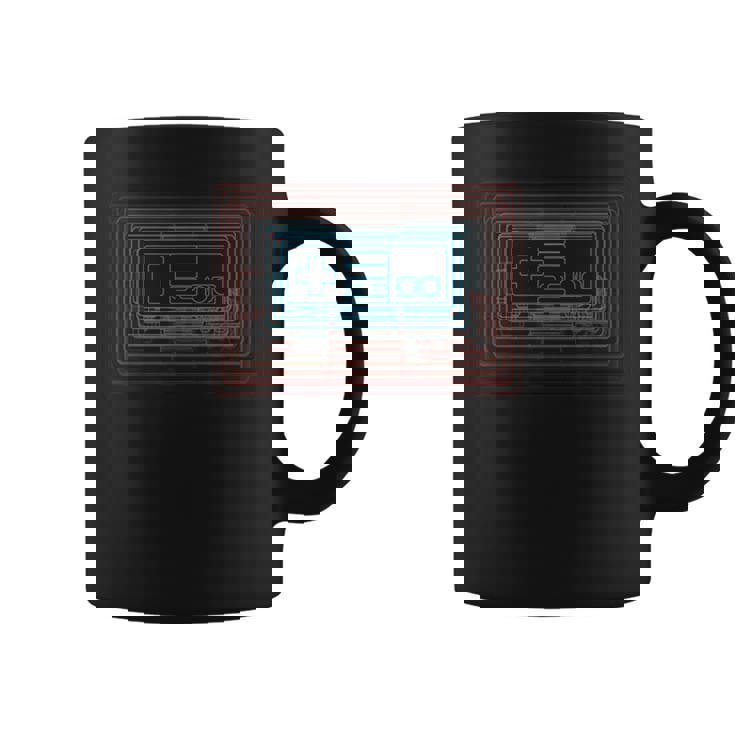 トリッピー レトロウェーブ シンセウェーブ 80年代ゲーマー コーヒーマグ