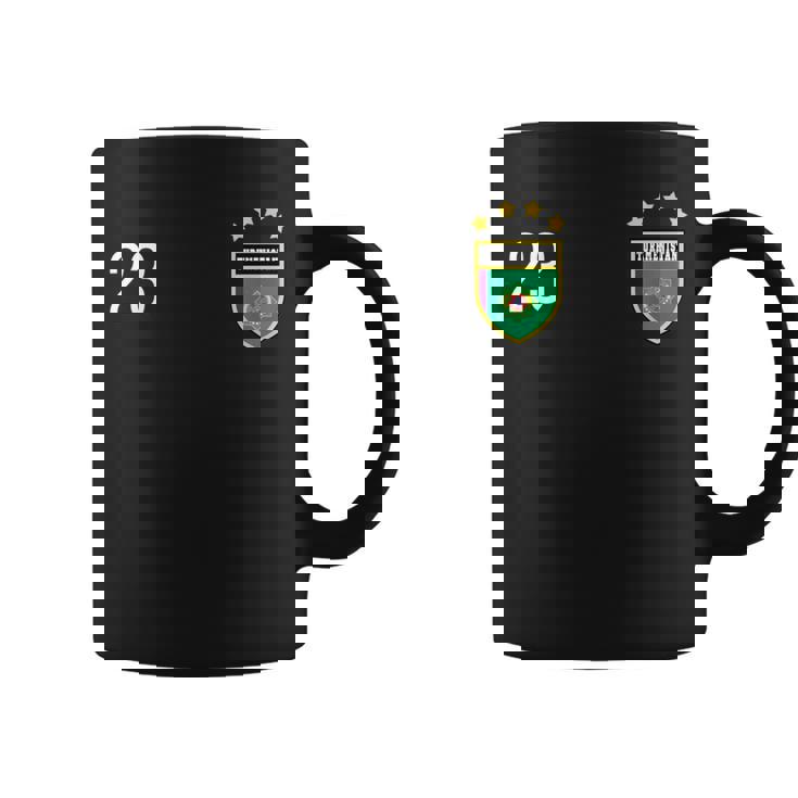 トルクメニスタン 23番 スポーツジャージー フットボール 23 コーヒーマグ