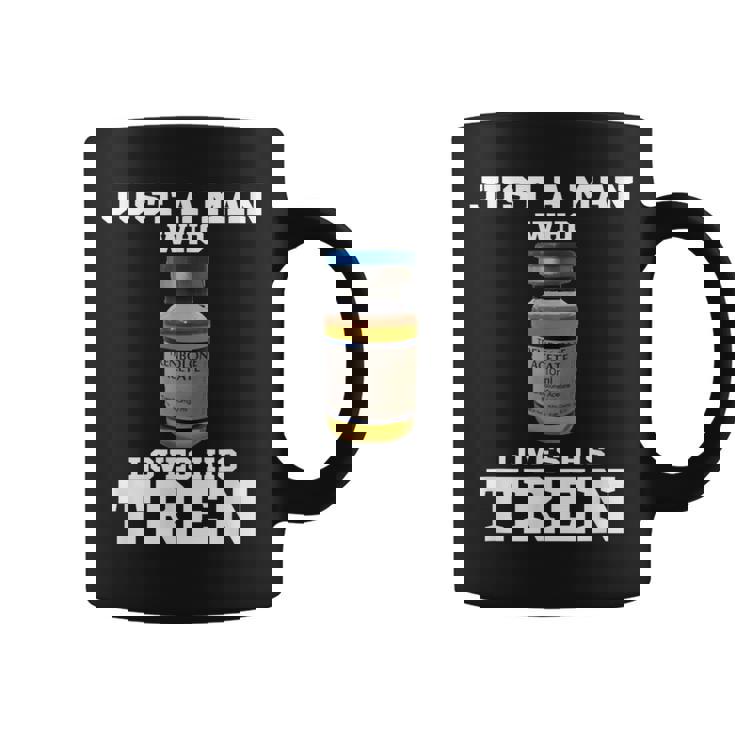 トレンを愛する男 コーヒーマグ