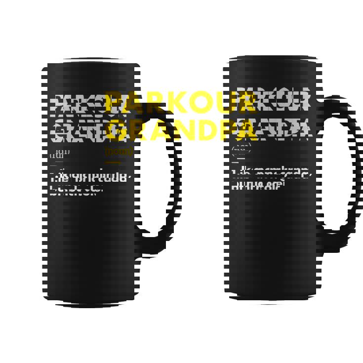 トレーサー・グランパ・デフィニション・パルクール コーヒーマグ