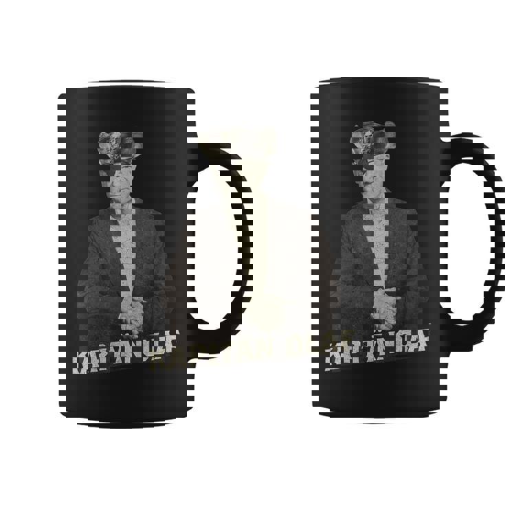 ドイツ首相オラフ・ショルツ ブラックアイパッチ 連邦議会 コーヒーマグ