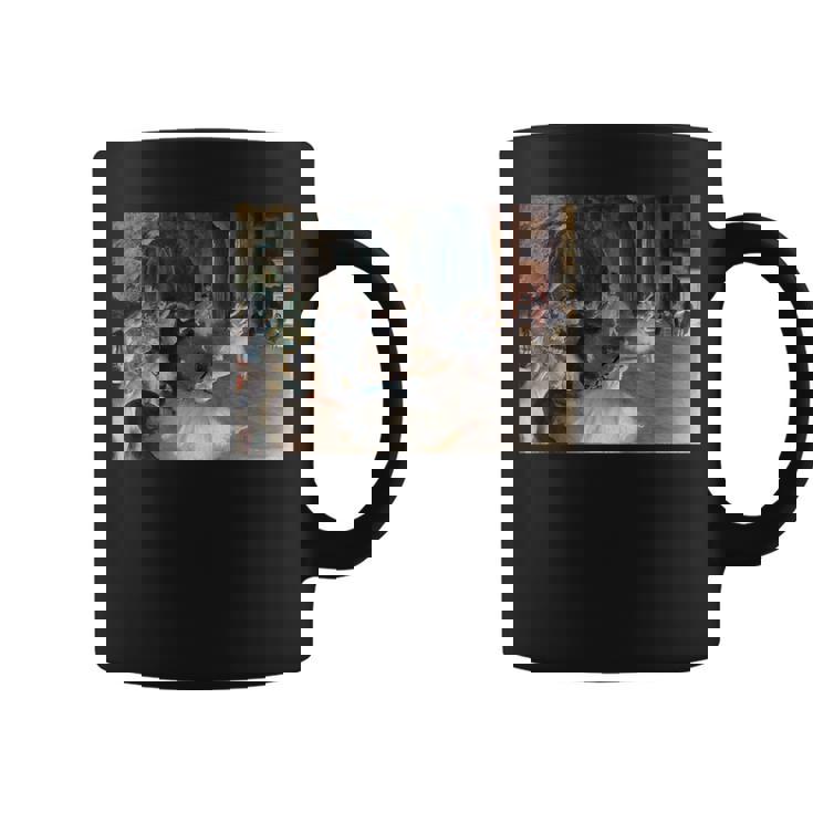 ドガ 舞台上でのリハーサル 現代美術 絵画 コーヒーマグ