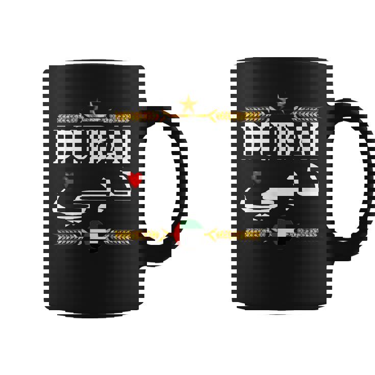 ドバイ アラブ首長国連邦Uaeお土産 おもしろ ラブ ドバイ コーヒーマグ