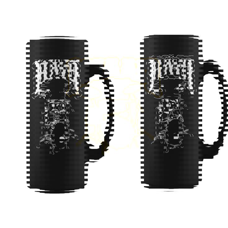 ドラマー、ティードラム、ドラムプレーヤーへのギフトに。 コーヒーマグ