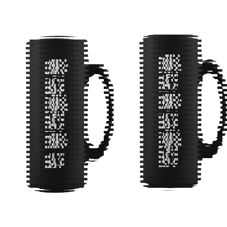 ドラムンベースミュージックリキッドジャングルedmクールドラム＆ベース コーヒーマグ