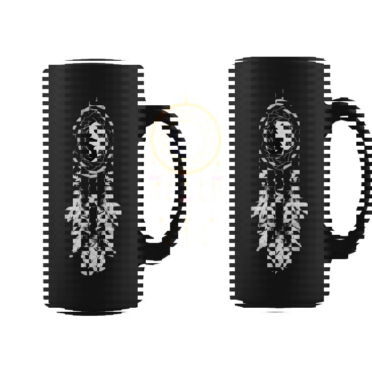 ドリーム キャッチャー、ネイティブ アメリカンの先住民族のドリーム キャッチャー コーヒーマグ