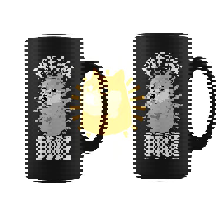 ドージコイン クリプト ライド ザ ドージ 面白い Memecoin コーヒーマグ