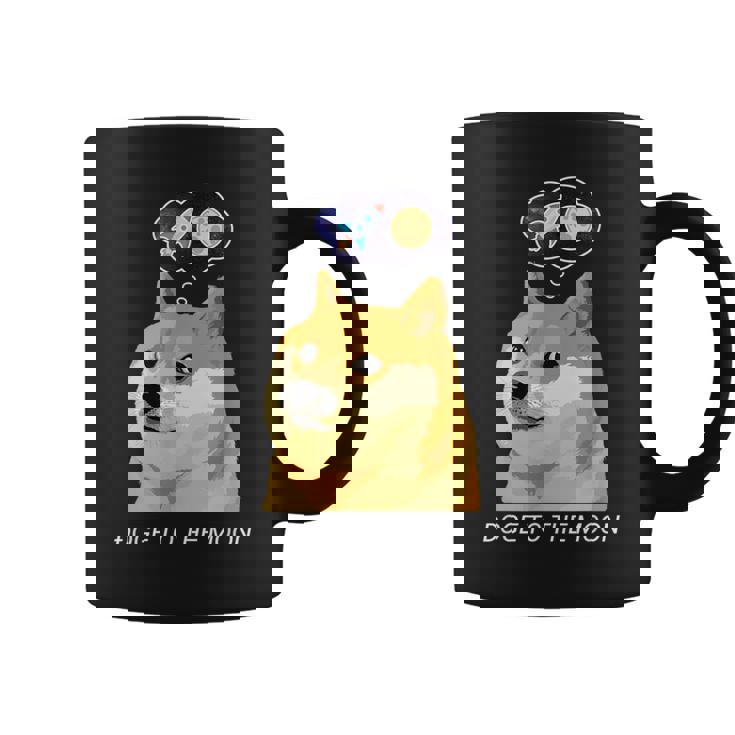 ドージコインdogecoin Hodl 月へ月にto The Moon 暗号通貨doge Memeドージミーム コーヒーマグ