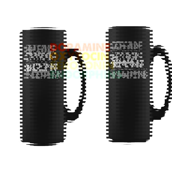 ドーパミン オキシトシン セロトニン エンドルフィン ハッピーホルモン コーヒーマグ