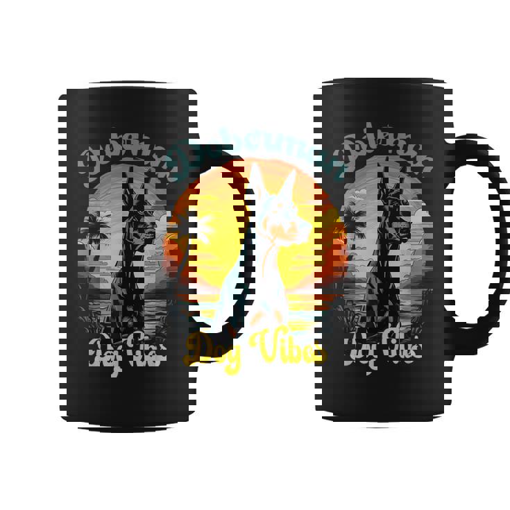 ドーベルマン 犬の飼い主 私が叶えるドーベルマン コーヒーマグ