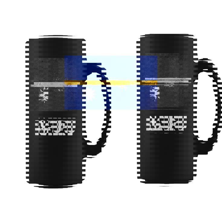 ナウルの国旗tシャツ コーヒーマグ