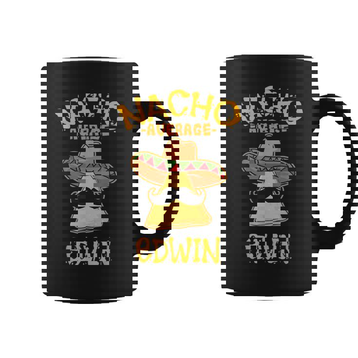 ナチョ平均 エドウィン 名前入り 面白いタコス コーヒーマグ