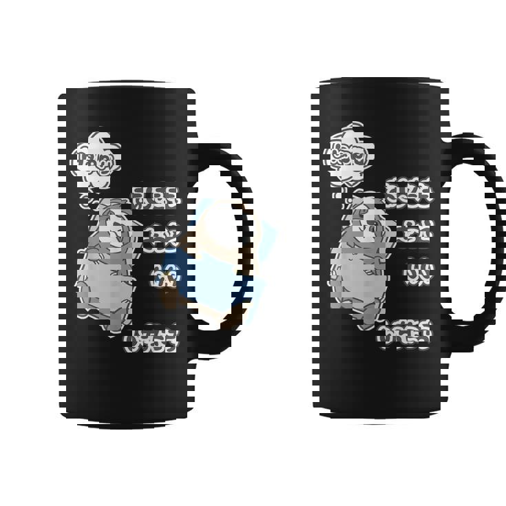 ナマケモノ さん『あしたも きっと いい いちにち』【どうぶつフレンズ】動物園の生き物 イラスト コーヒーマグ