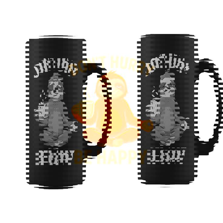 ナマケモノ コーヒー 瞑想 グラフィック 面白い コーヒーマグ