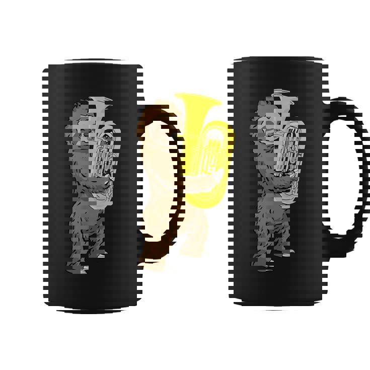 ナマケモノ 恋人 チューバ プレーヤー ミュージック ビッグバンド チューバ コーヒーマグ