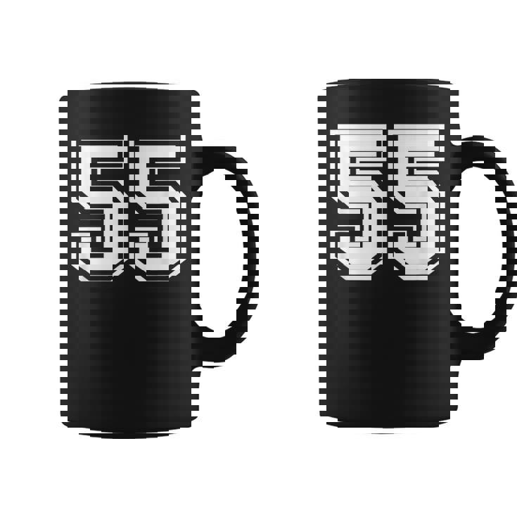 ナンバー55 スポーツジャージ ラッキーお気に入り番号 コーヒーマグ