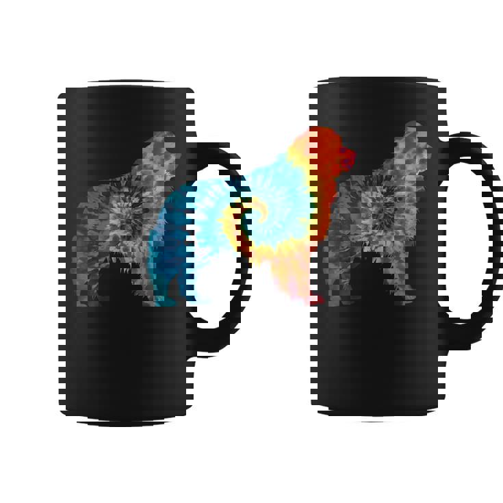 ニューファンドランド犬のレトロなデザイン コーヒーマグ