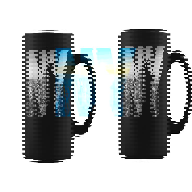 ニューヨーク市のデザインnyc自由の女神アーバン コーヒーマグ