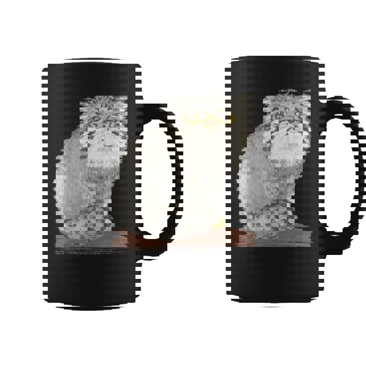 ネコ マヌルネコ 子猫 野生動物 コーヒーマグ