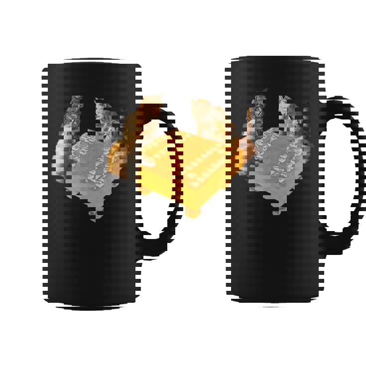 ネコ 猫 将棋 面白いtシャツ 面白い 服 おもしろ グッズ ネタ ウケ狙い メンズ 棋士 おもしろグッズ コーヒーマグ