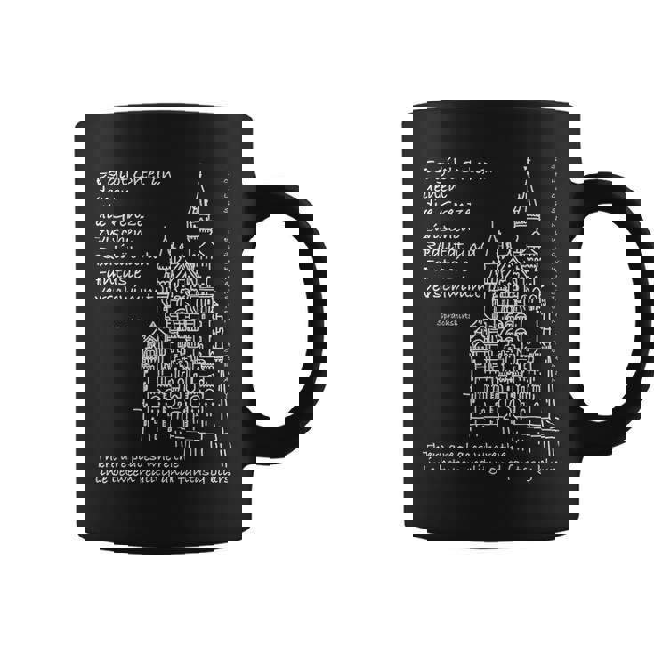 ノイシュヴァンシュタイン城 バイエルン ドイツ ドイツ語 英語 コーヒーマグ