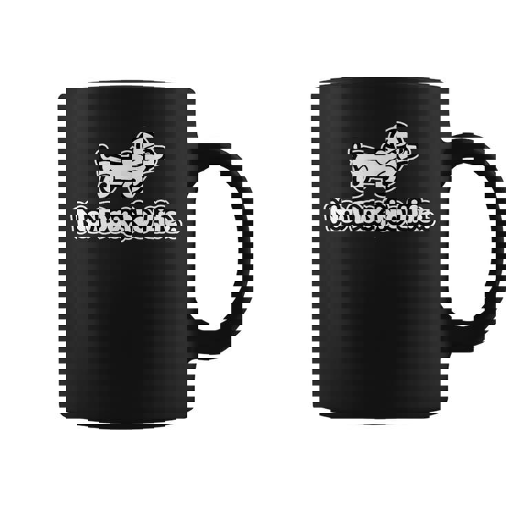 ノー ダックス ノー ライフ No Daxno Life フロント＆バックプリント コーヒーマグ