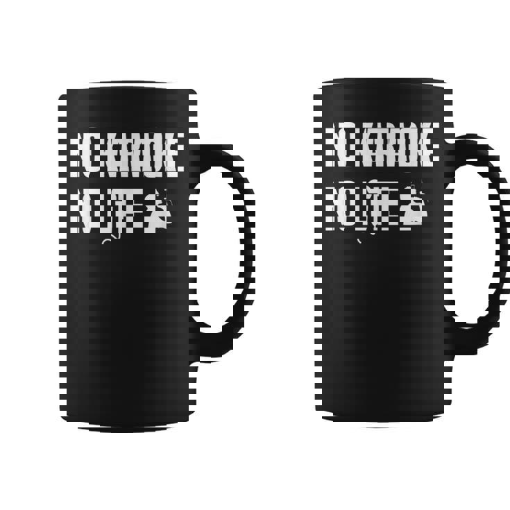 ノーカラオケノーライフ カラオケ好き 歌好き ヒトカラ好き 趣味 カラオケ コーヒーマグ