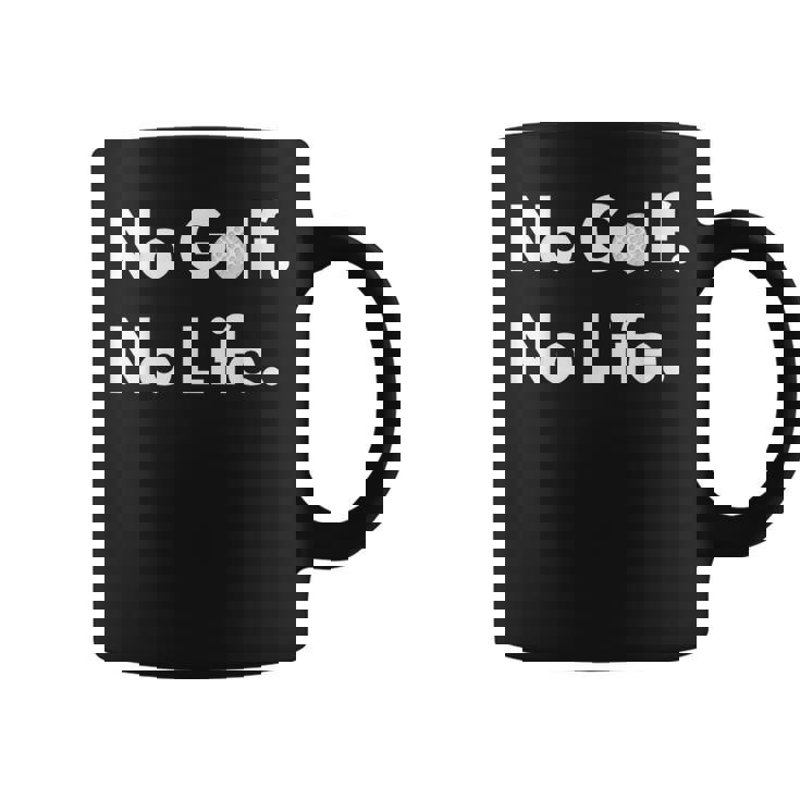 ノーゴルフノーライフ コーヒーマグ