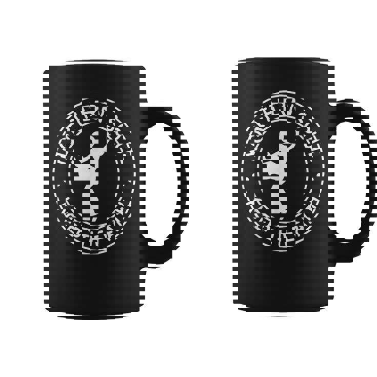 ノーザン・ソウル・ガール・ダンサー、キープ・ザ・フェイス コーヒーマグ