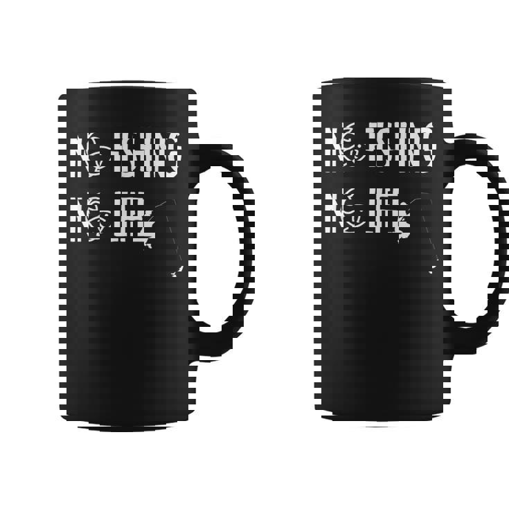 ノーフィッシングノーライフ 釣り竿 漁師 釣り人 面白い 釣り フィッシング おもしろ 釣り堀 海釣り 川釣り コーヒーマグ