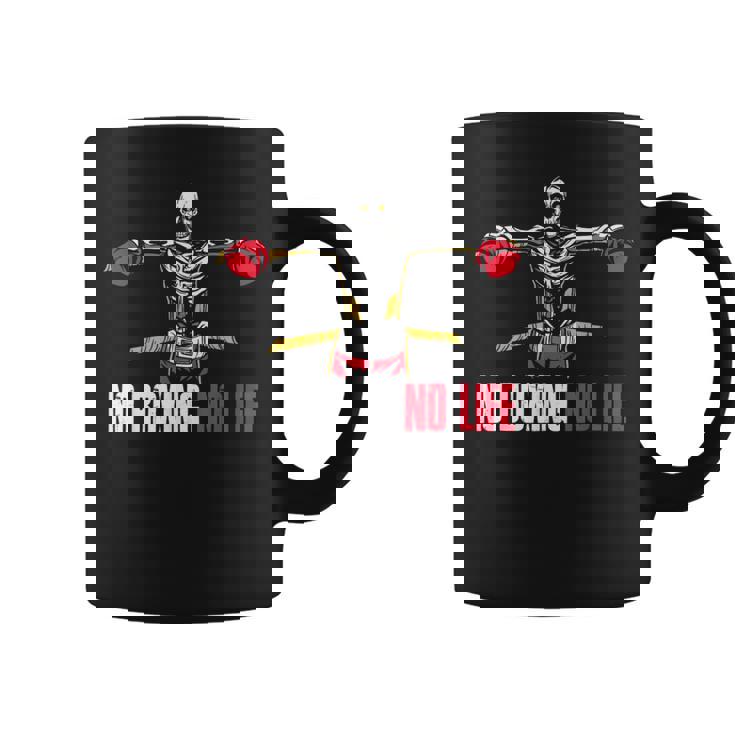 ノーボクシングノーライフ ボクシング コーヒーマグ