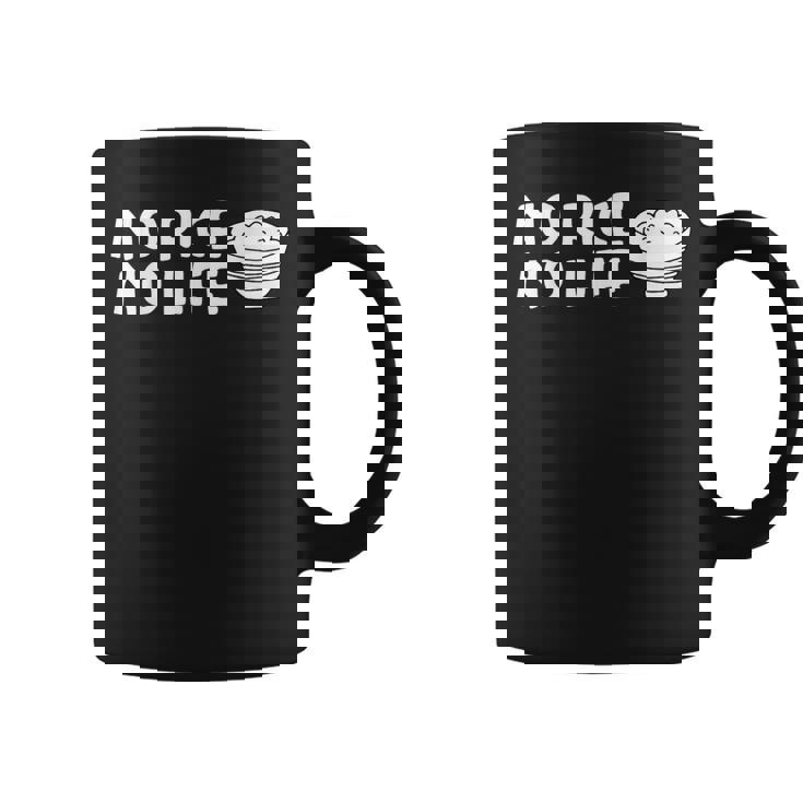 ノーライスノーライフ コーヒーマグ