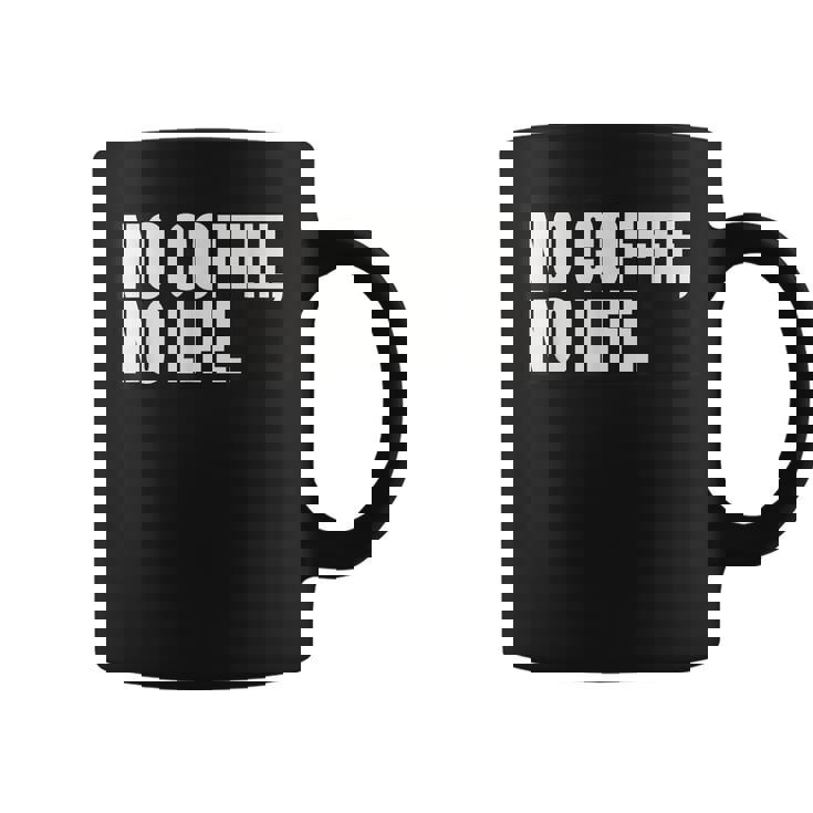 ノー・コーヒー・ノー・ライフ コーヒーマグ