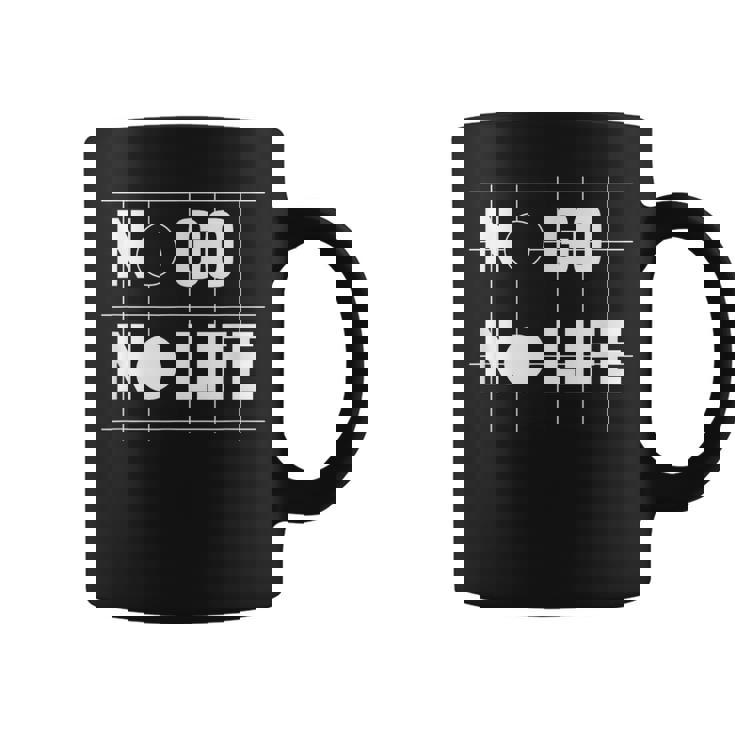 ノー碁ノーライフ 囲碁好き 囲碁将棋 囲碁 碁打ち 囲碁クラブ 囲碁サークル コーヒーマグ