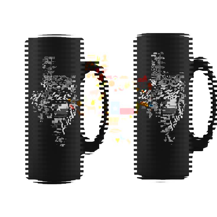 ハウディ・テキサス・カウボーイ・ロデオ・ウエスタン コーヒーマグ