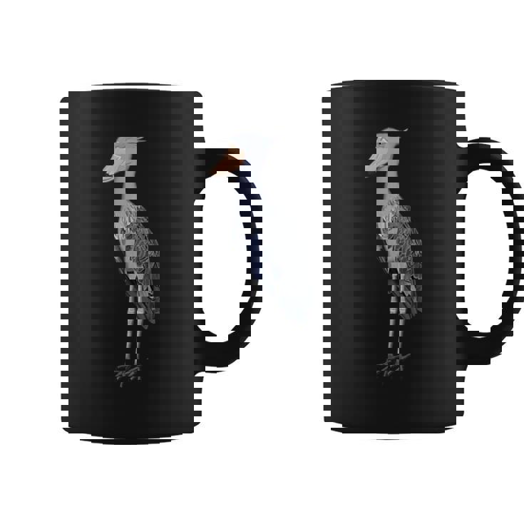 ハシビロコウ 鳥 動物 図 バードウォッチング 贈り物 鳥類学者 生物学者 自然科学 コーヒーマグ