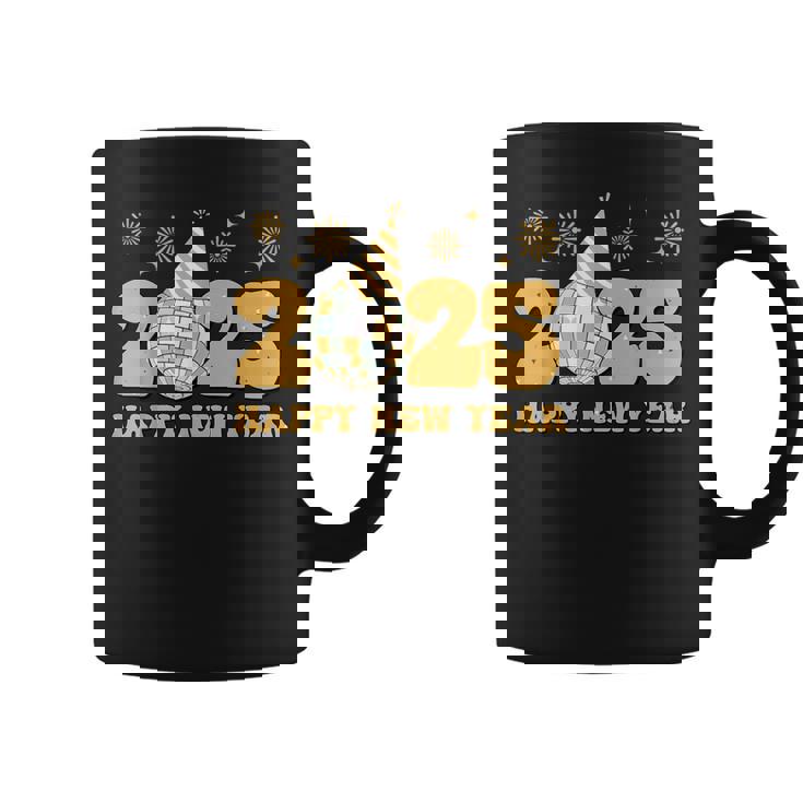 ハッピーニューイヤー 2025 家族 お揃い 花火 新年会 コーヒーマグ