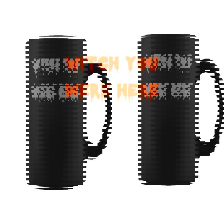 ハッピーハロウィン魔女 You Were Here 不気味なコスチューム コーヒーマグ