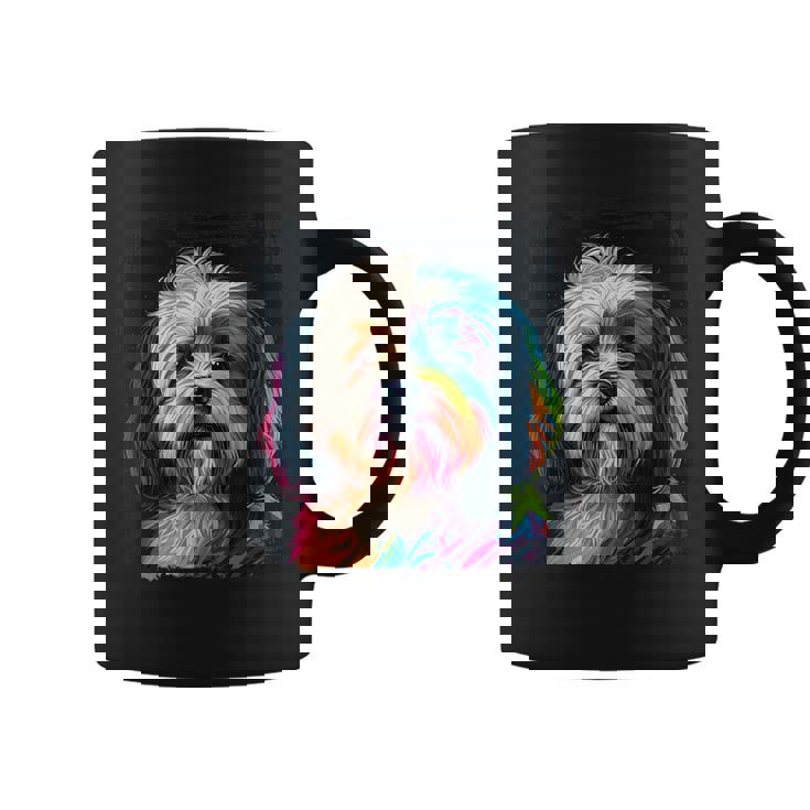 ハバニーズのアートワークを使用したハバニーズドッグオーナーデザイン。 コーヒーマグ