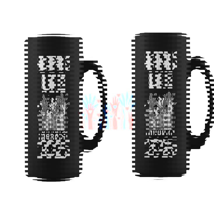 ハリス ウォルツ就任式 2025 記念品 米国祝賀 コーヒーマグ