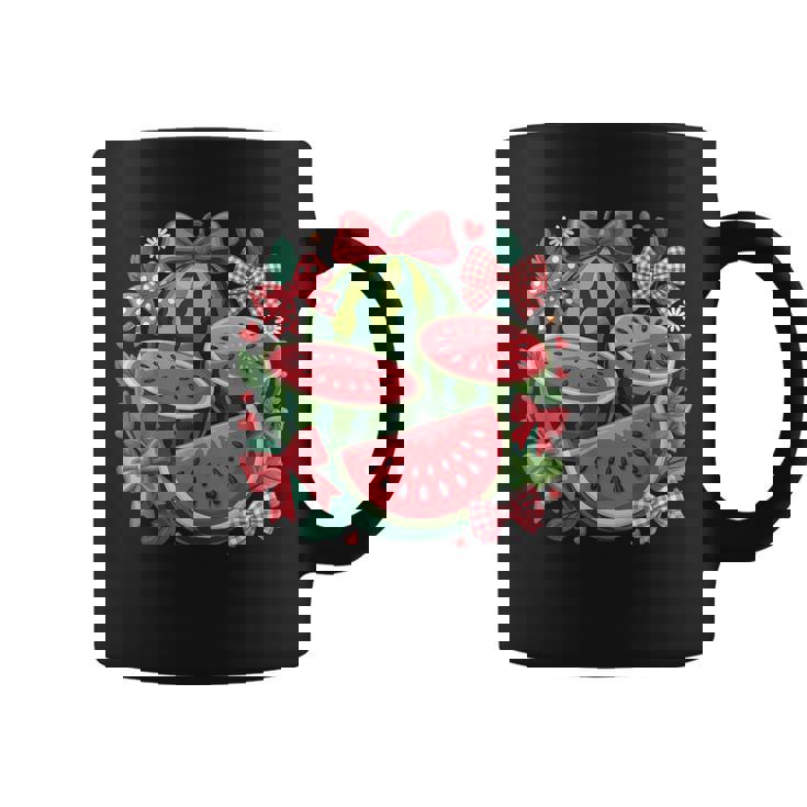 ハローサマー 2025 ガールズ スイカ おもしろバケーション キッズ コーヒーマグ