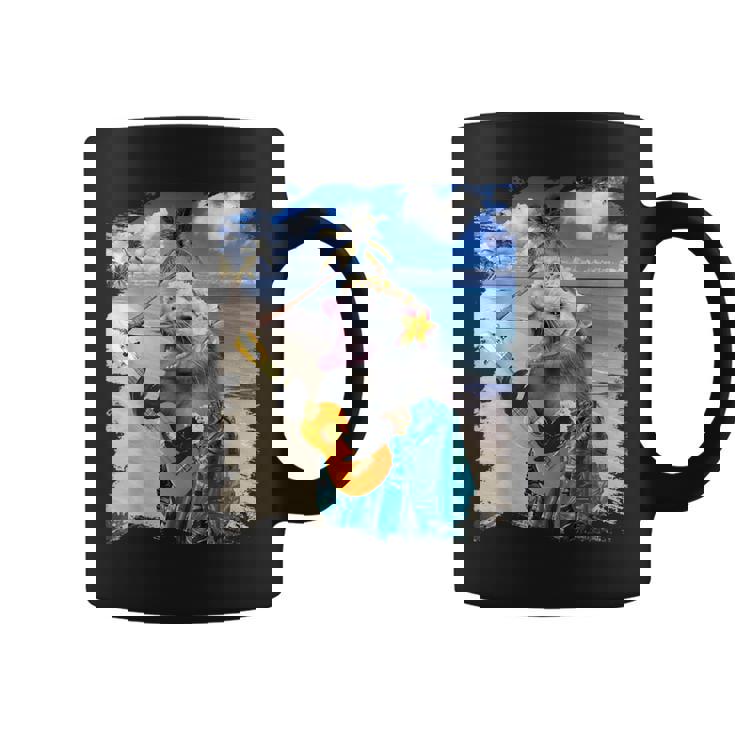 ハワイのトロピカルポッサム、アロハオポッサム。 コーヒーマグ