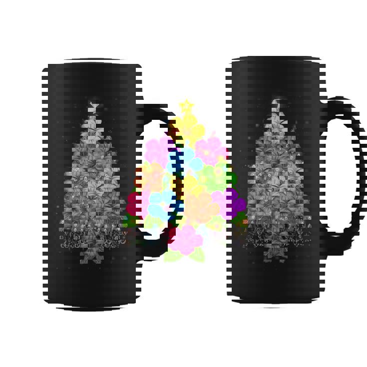 ハワイアン クリスマス ハイビスカス フラワー ツリー ハワイ トロピカル コーヒーマグ